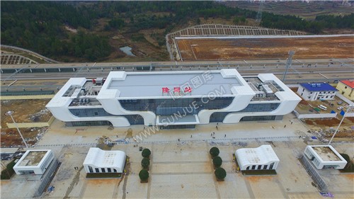 主体大楼完成-隆回高铁站-整体完成马上开业