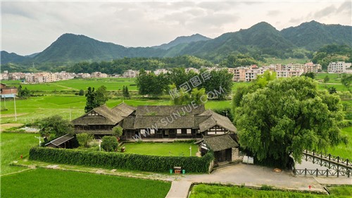 魏源故居-一组夏季稻田照片