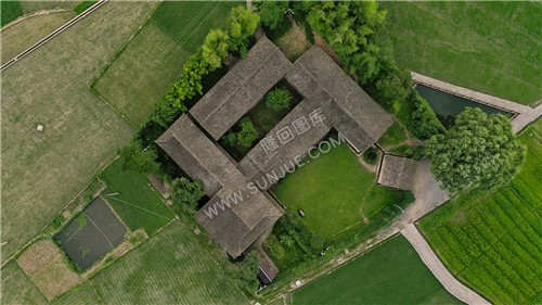 魏源故居-一组夏季稻田照片