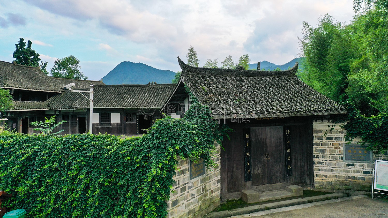 魏源故居-一组夏季稻田照片