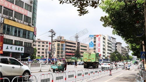 北山岔路口-隆回桃洪路地下街人防工程开挖
