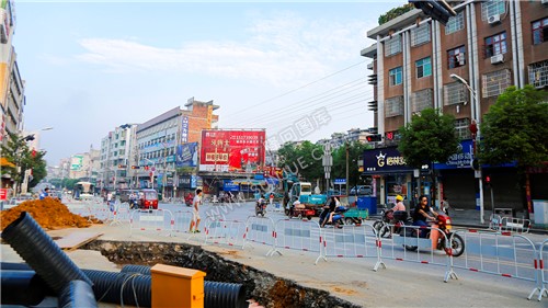 神龙宾馆路口-隆回地下街人防工程