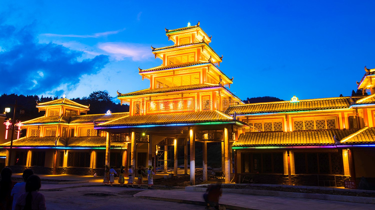 瑶王古寨-瑶王府-隆回花瑶