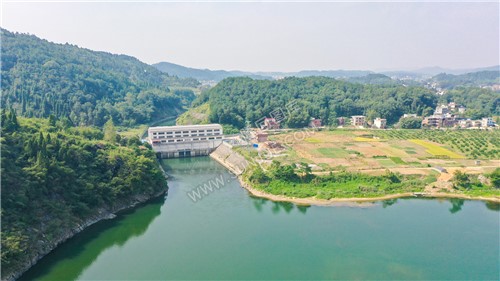 上游的中洲电站发电站