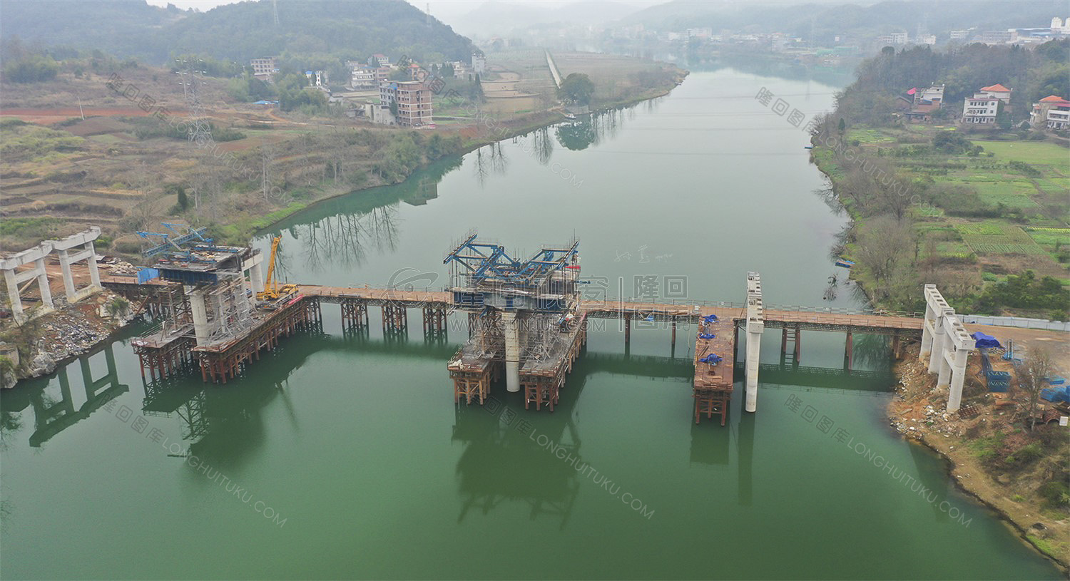 白沙湾大桥-建设中