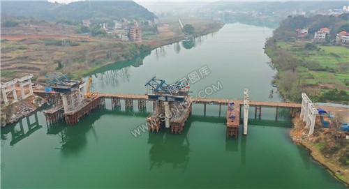 白沙湾大桥-建设中