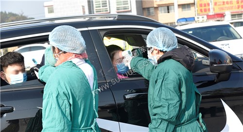 多人多方快速测量体温