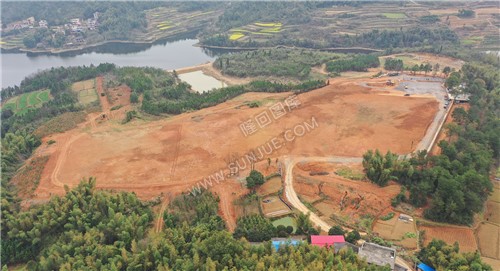 建设种的沐仙湖