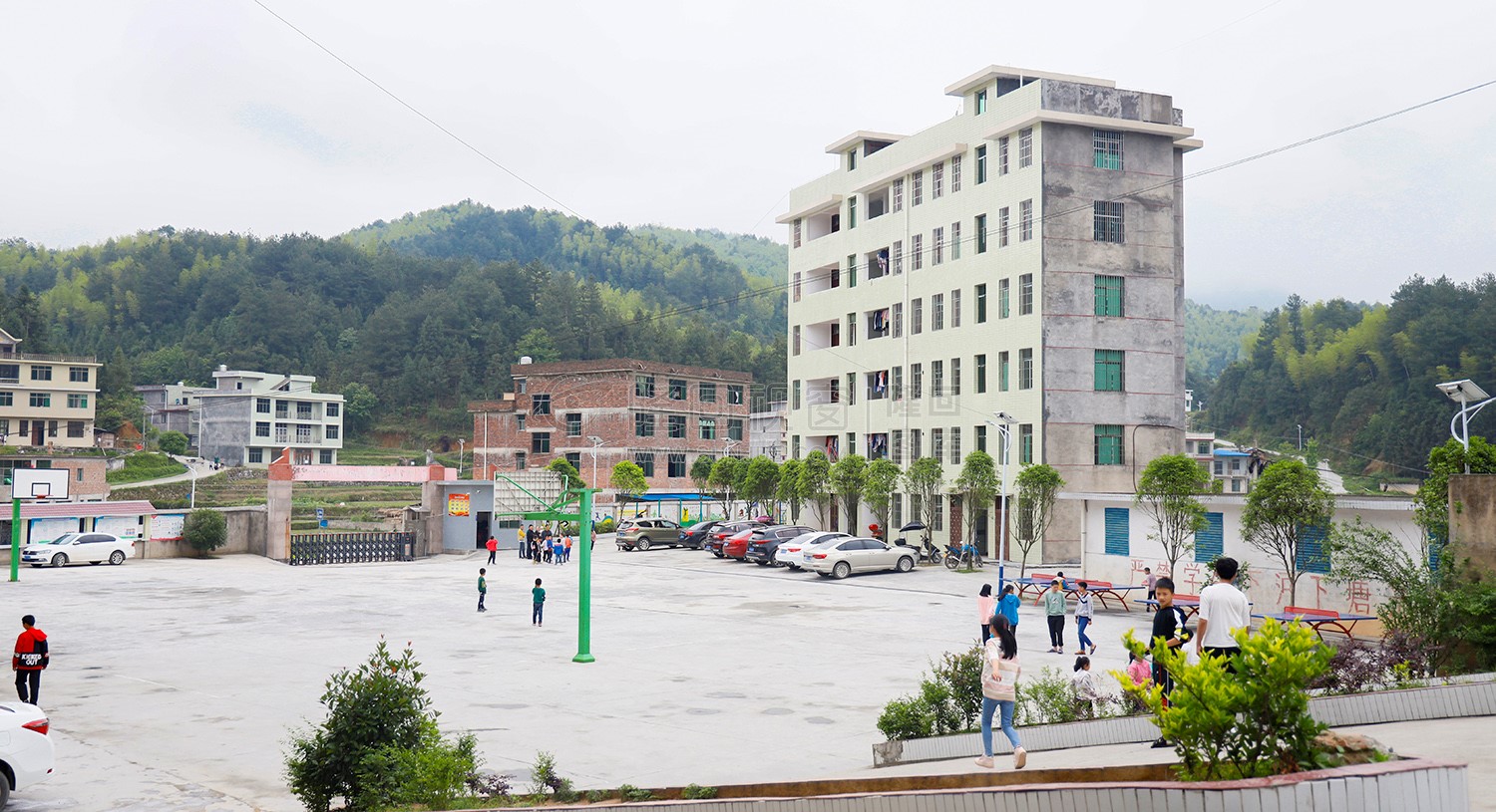 长鄄学校，荷田乡