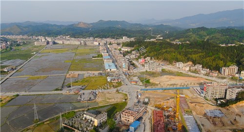 芙蓉学校方向看全景