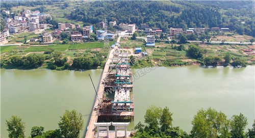 白沙湾大桥-建设中