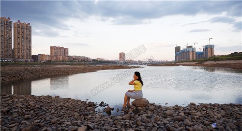 隆回赧水河中风光