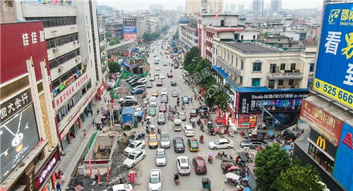 步行街路口路段