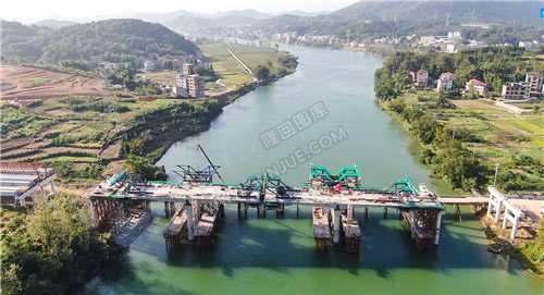 白沙湾大桥-建设中