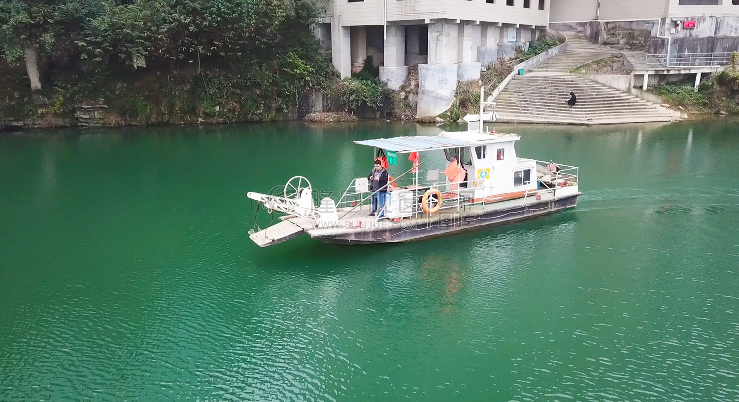 隆回猫头岩渡口 方大公园旁