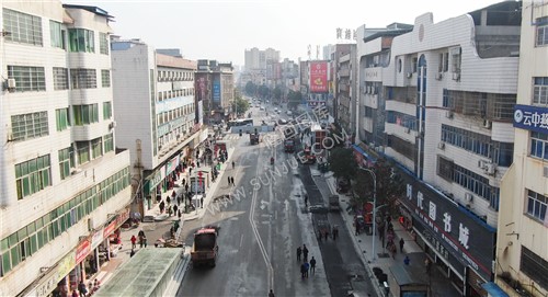 桃洪中路农贸市场端