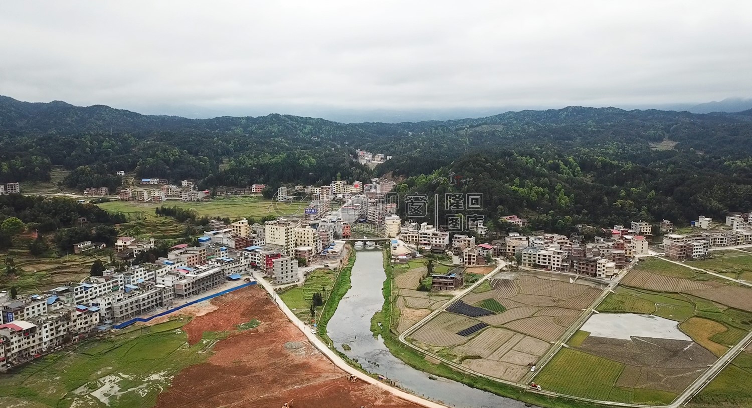 羊古坳镇-金穗新区建设中