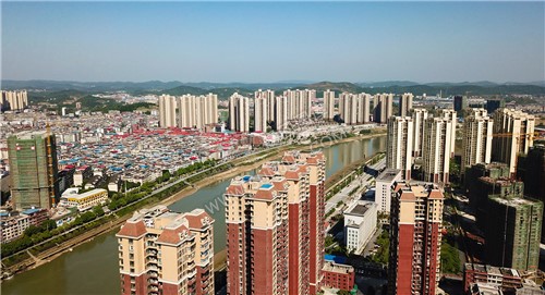 江悦城方向看辰河世家