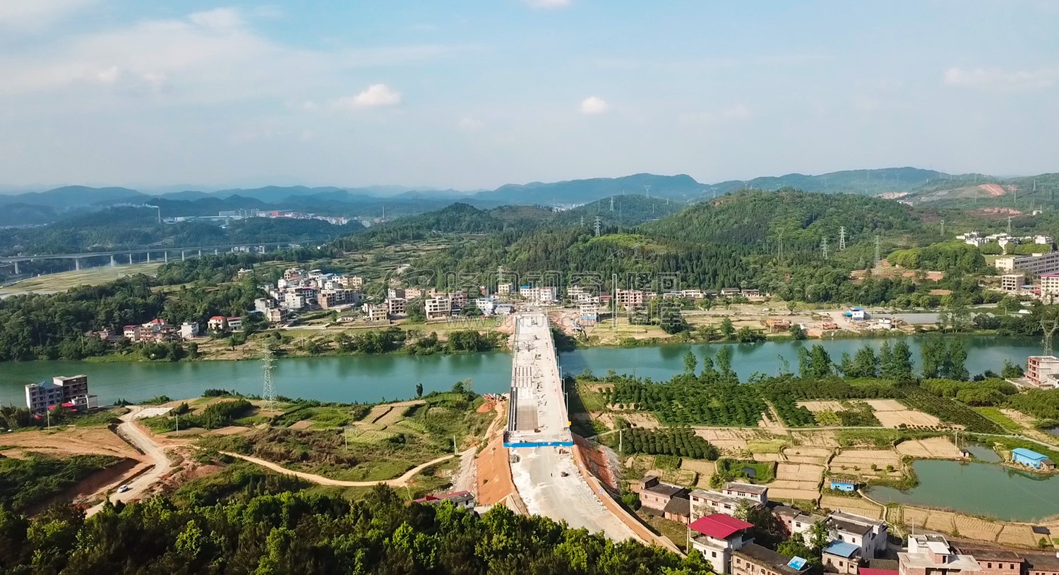 白沙湾大桥-建设中