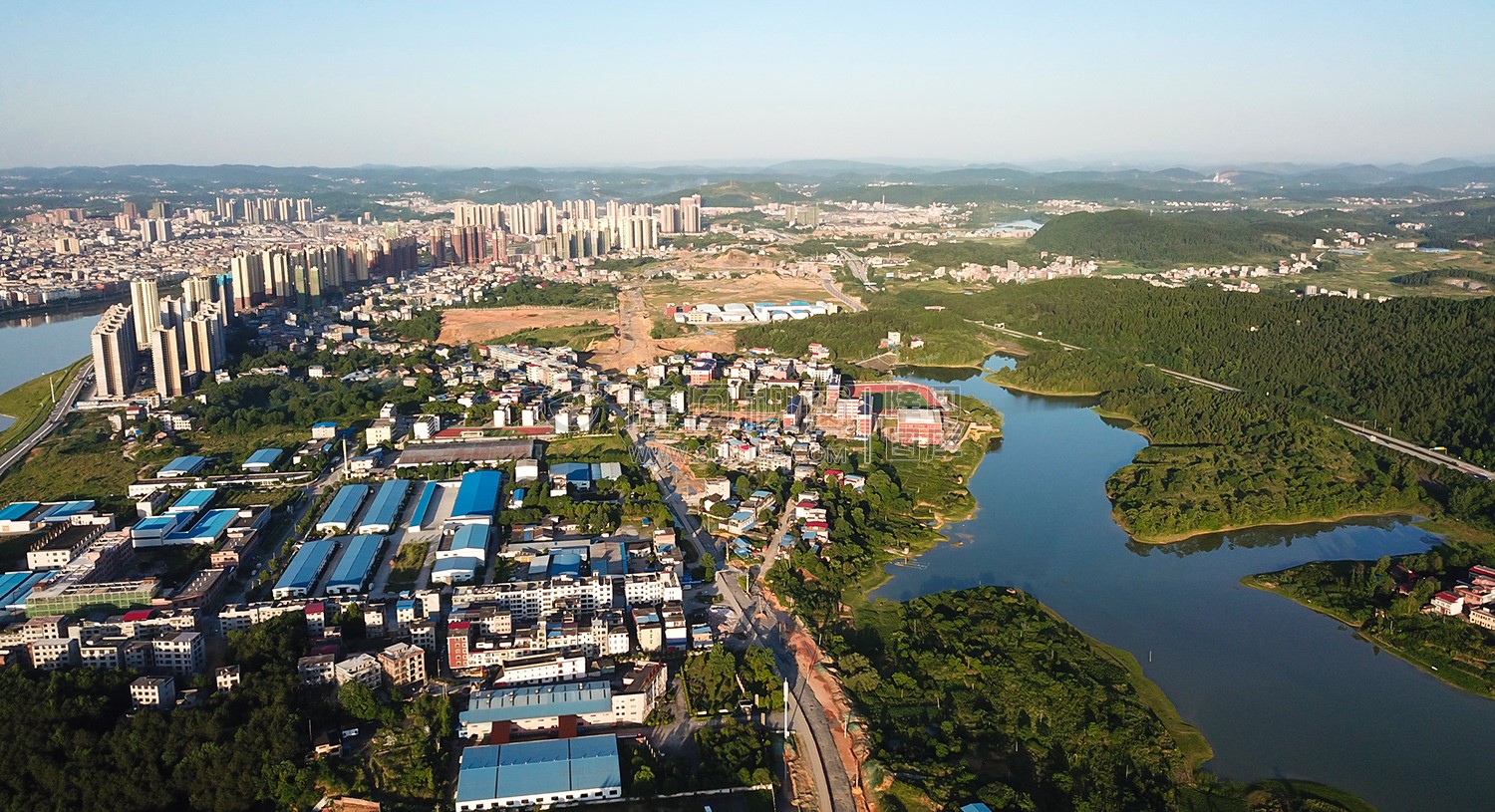 城南工业园三八水库