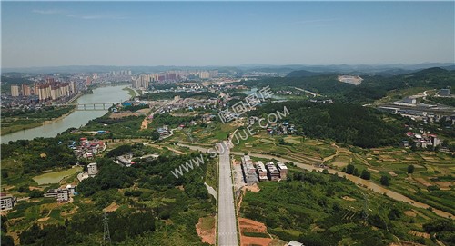 环城西路南段看城南区域