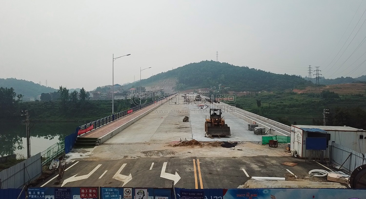 白沙湾大桥-建设中