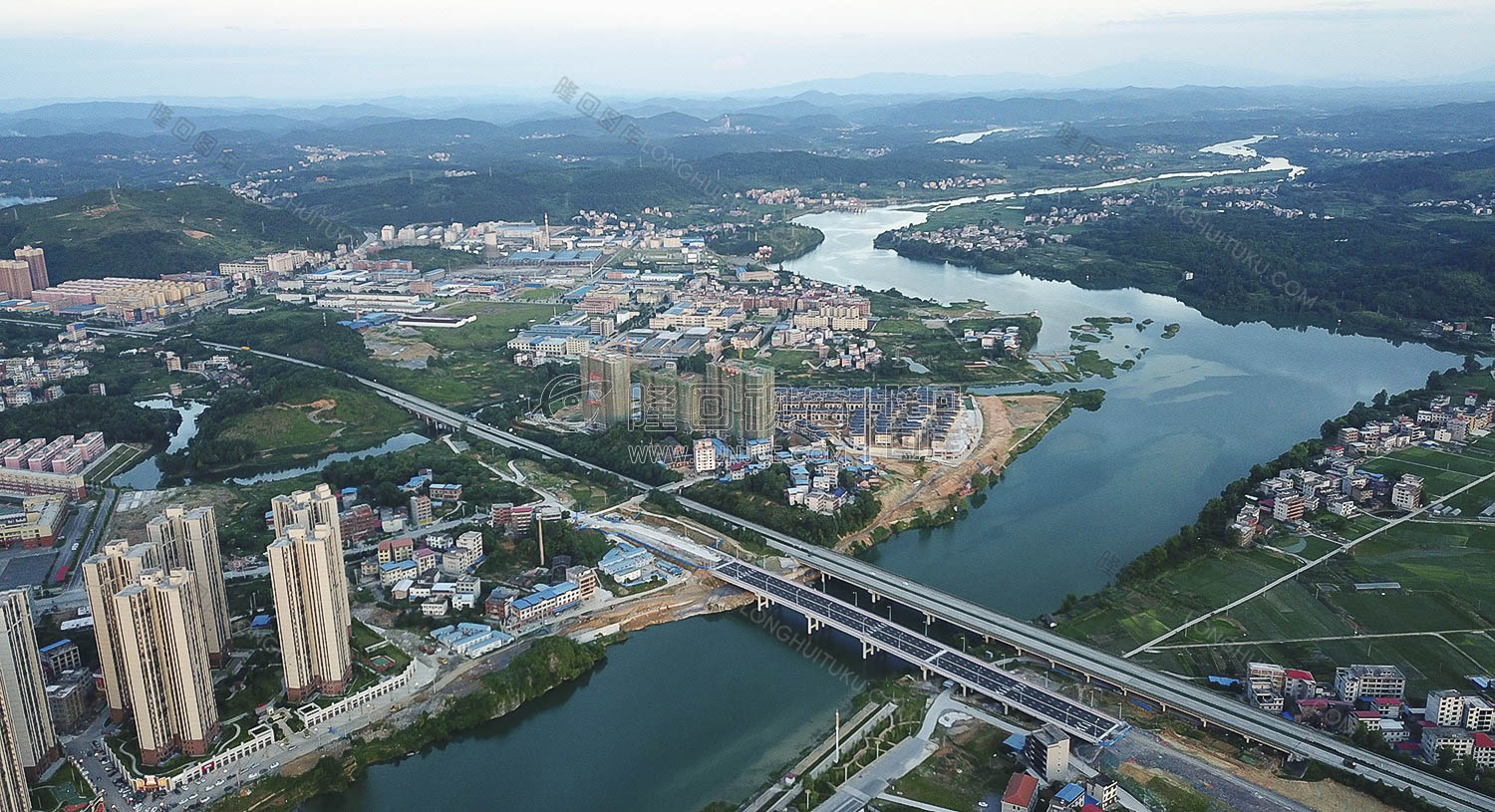 隆回工业园阅江府方向