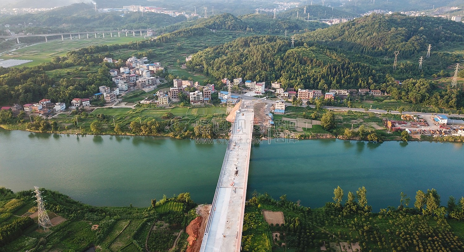 白沙湾大桥-建设中
