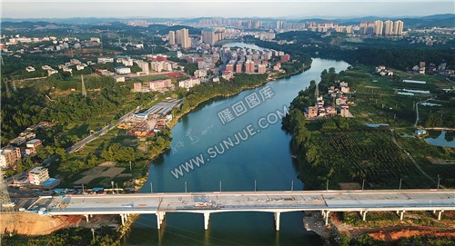 隆回二中县城方向