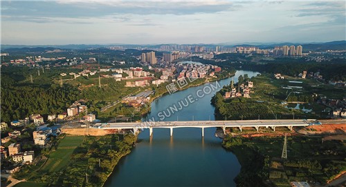 隆回二中县城方向