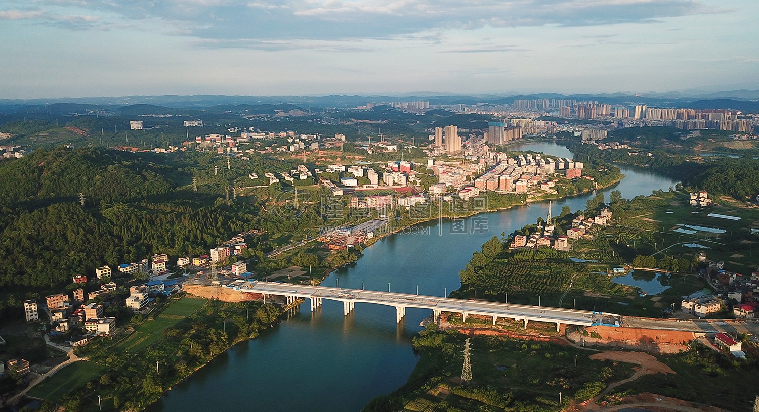 隆回二中县城方向