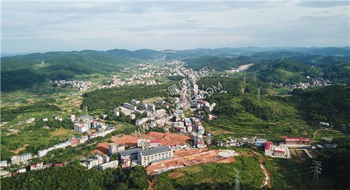 三阁司镇镇政府驻地与周边