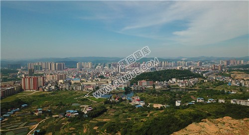 荷叶塘水库 魏源公园方向