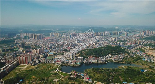 荷叶塘水库 魏源公园方向