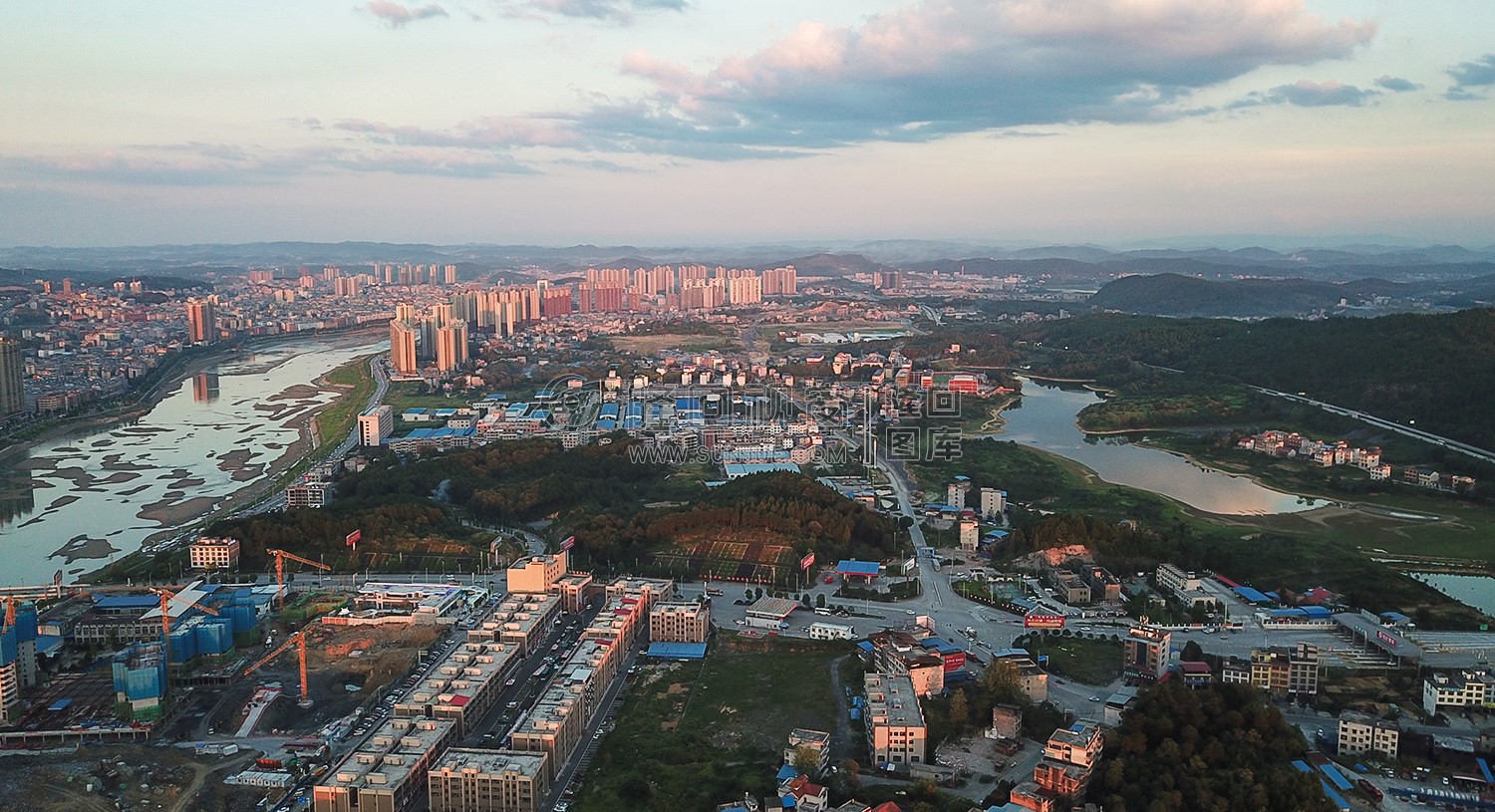 隆回城南工业园方向