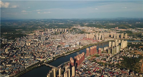 江悦城往紫霞园方向