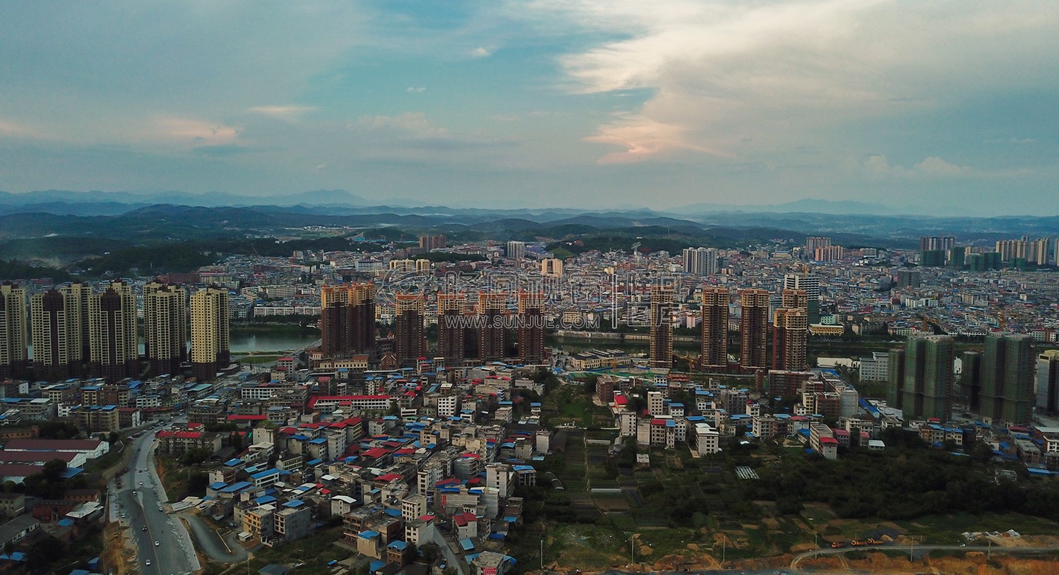 紫阳区域 巴黎新城后