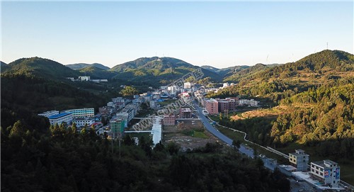 麻塘山方向看小沙江