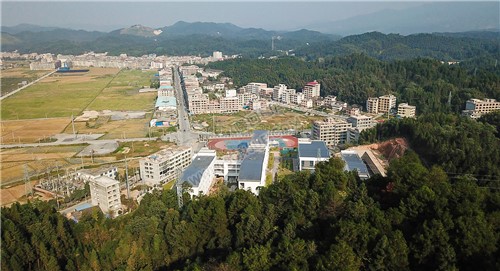 金石桥镇街上方向