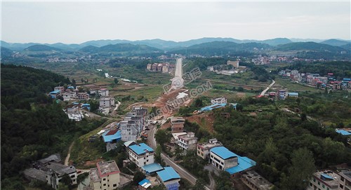 县城方向看五里大桥