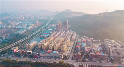 兴业小区罗家大岭山脚下