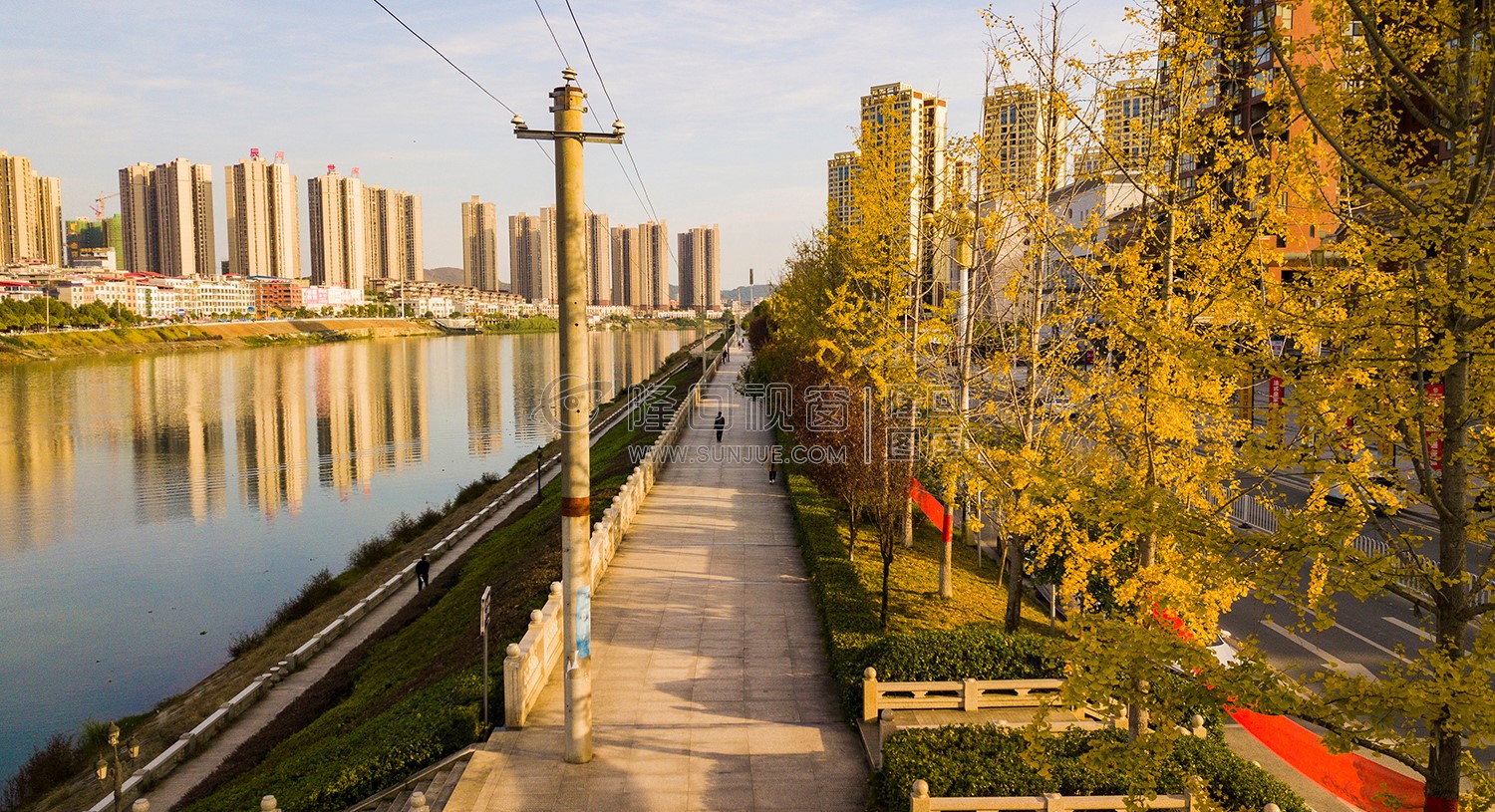 隆回县城的秋天