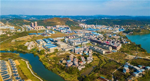 隆回工业园秋天风光