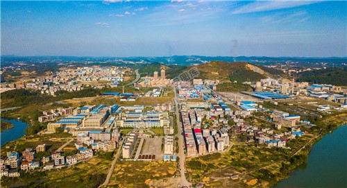 隆回工业园秋天风光