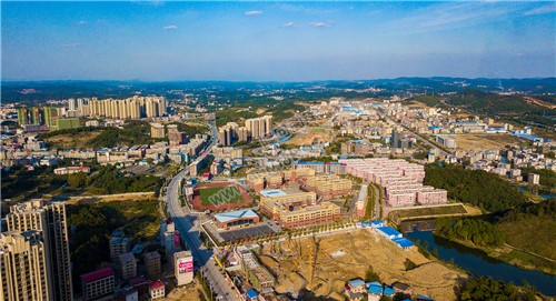 隆回工业园秋天风光