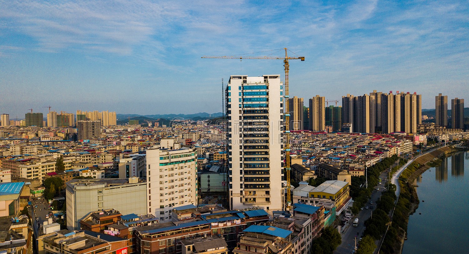 隆回人民医院秋天风光