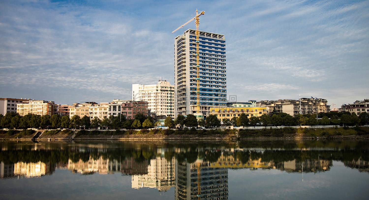 隆回人民医院秋天风光