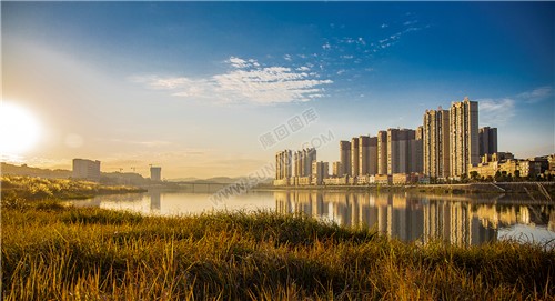 隆回夕阳，赧水河畔的秋天