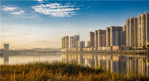 隆回夕阳，赧水河畔的秋天