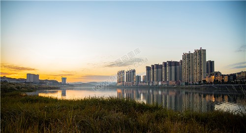 隆回夕阳，赧水河畔的秋天